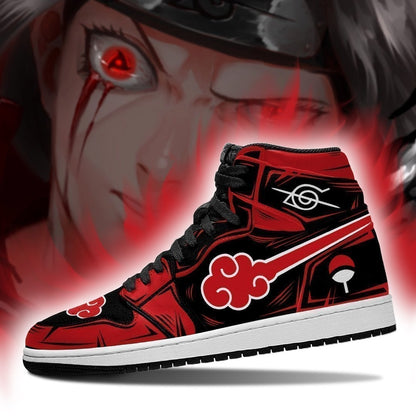 AKT Itachi Symbol Anime Shoes