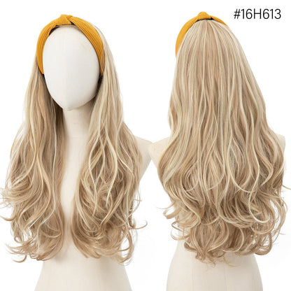 Long Wavy Headband Wig