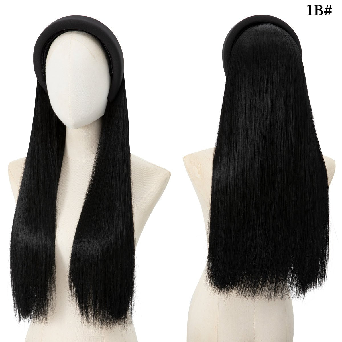 Long Wavy Headband Wig