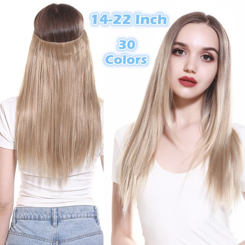 Secret Hair Invisible Halo Straight Hair Extensions