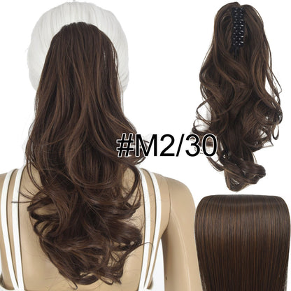 Wavy Claw Clip in Ponytail Hair Extensions